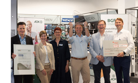 Preisträger WENKO-WENSELAAR GmbH & Co. KG - ©AOK Rheinland/Hamburg 